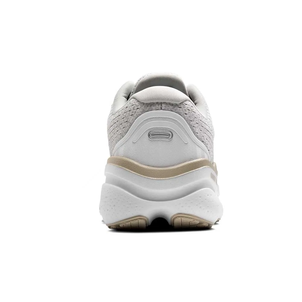 Men's Ghost Max 2 Running Shoe - White/Pelican/Oyster - Regular (D)