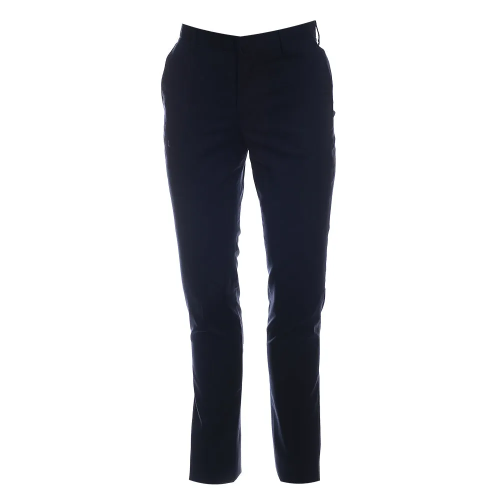 Mens Hackett London Plain Twill Trousers in Navy