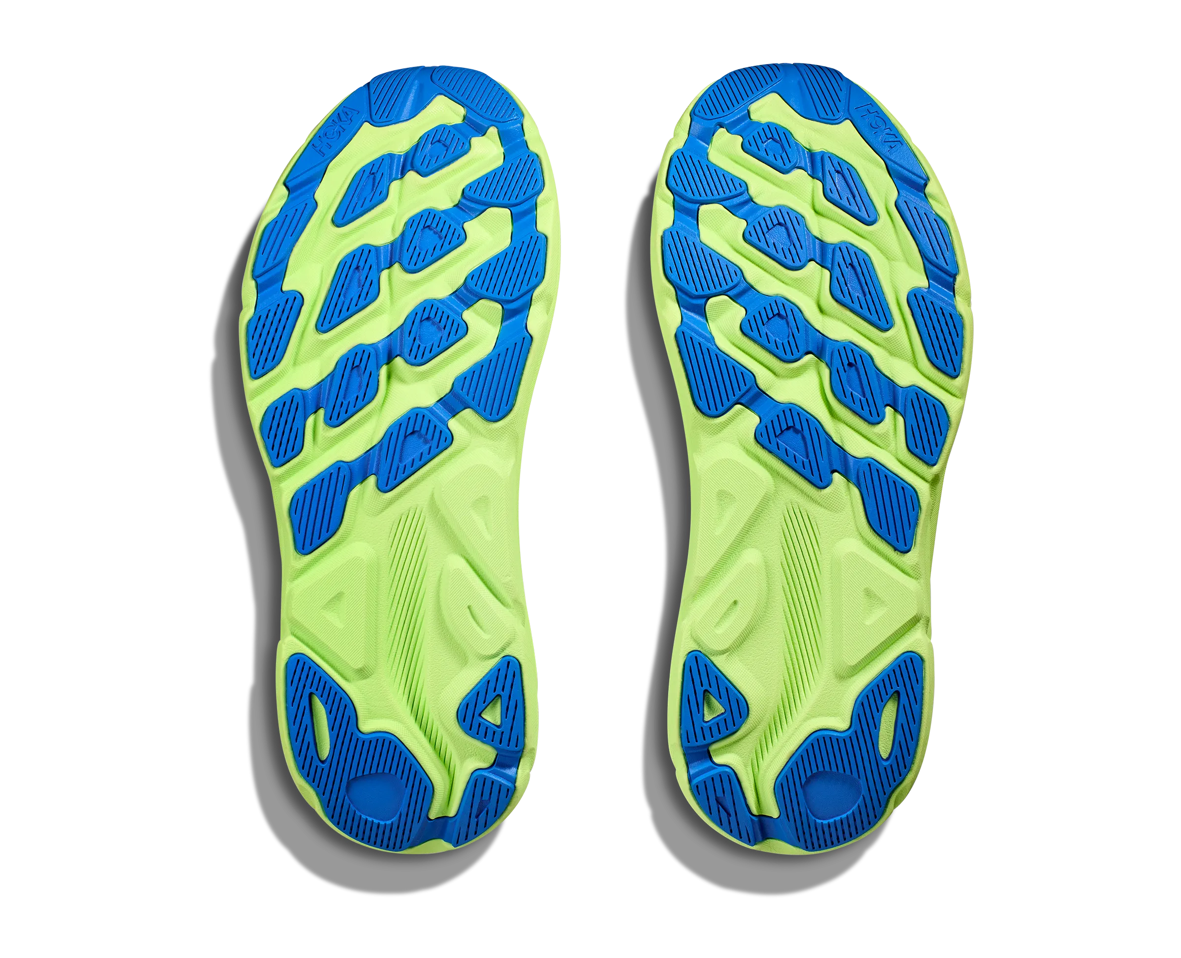 Men's Hoka Clifton 9 Color: Stardust / Cobalt