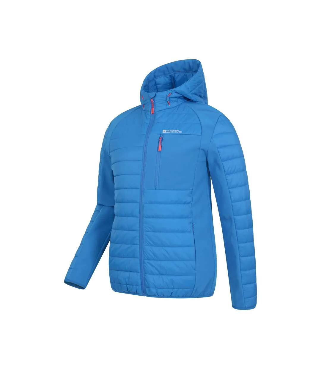 Mens turbine ii softshell padded jacket khaki green Mountain Warehouse