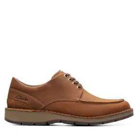 Men's Clarks Gravelle Low Tan Leather Shoe