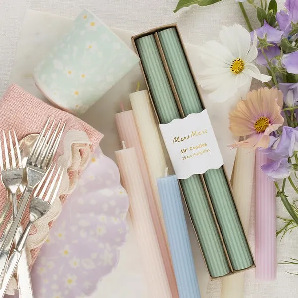 Meri Meri Lilac Table Candles