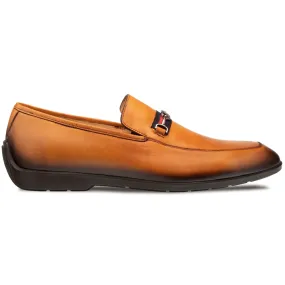 Mezlan Contour Rubber Bit Loafer Cognac (R20722)