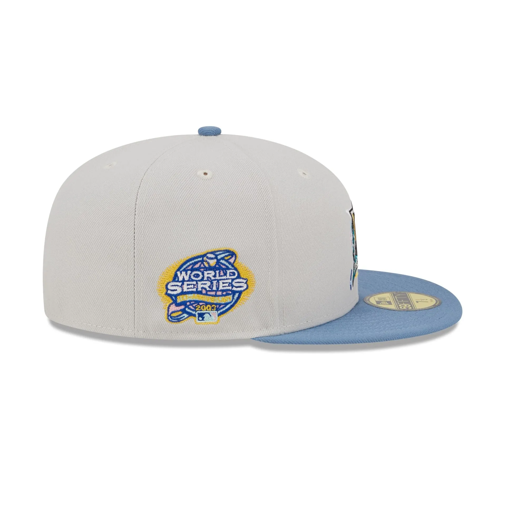 Miami Marlins Color Brush 59FIFTY Fitted Hat