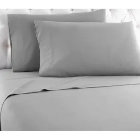 Micro Flannel® Solid Grey Sheet Set