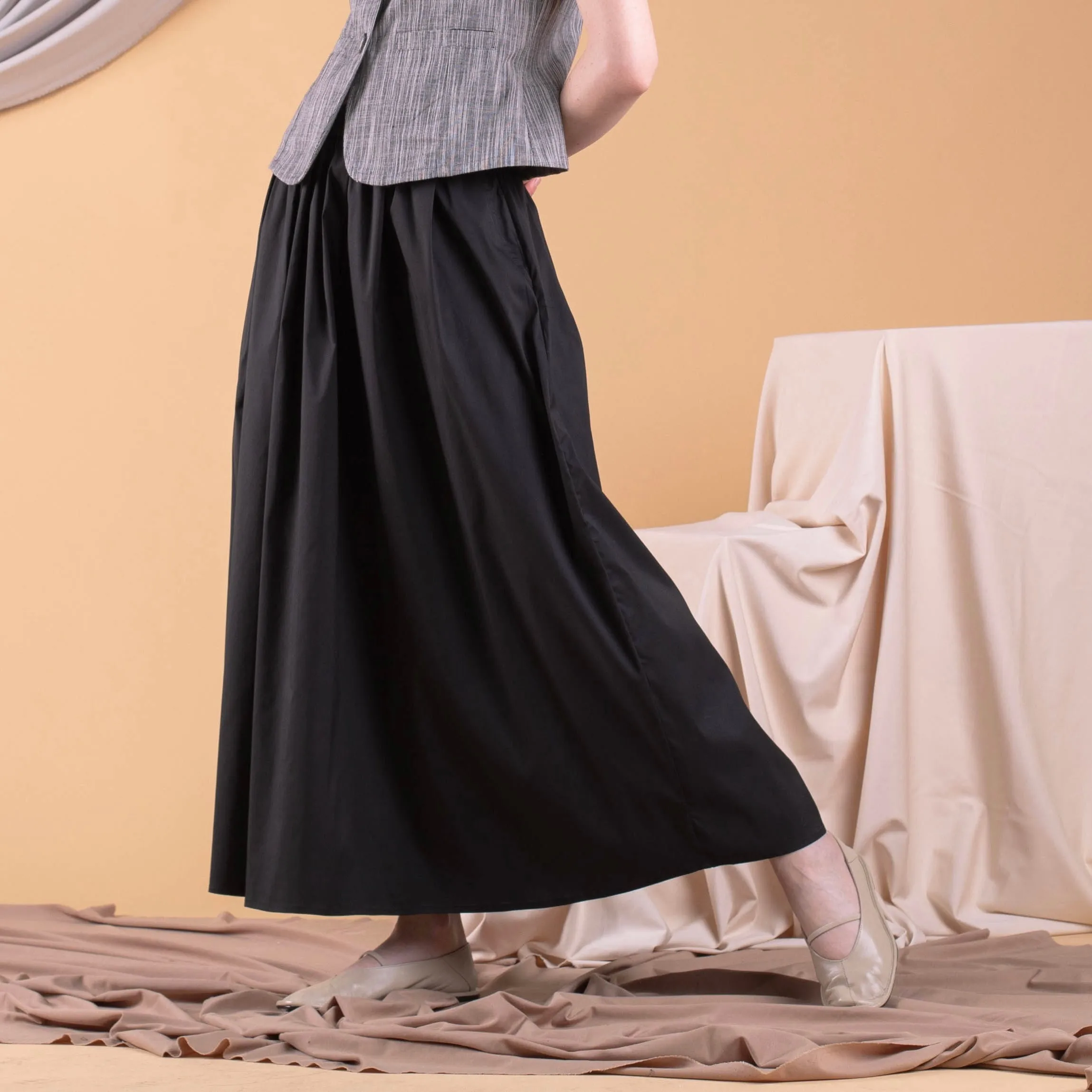 Mila Gartered Waist Skirt