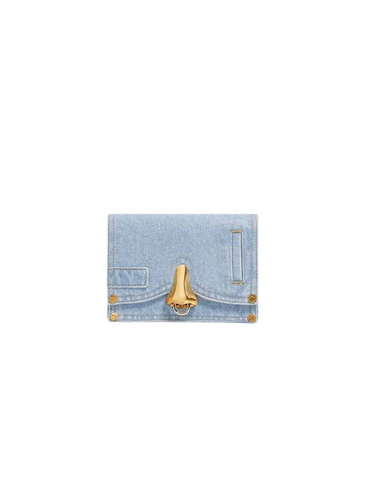 --Mini Denim Nose Bag-