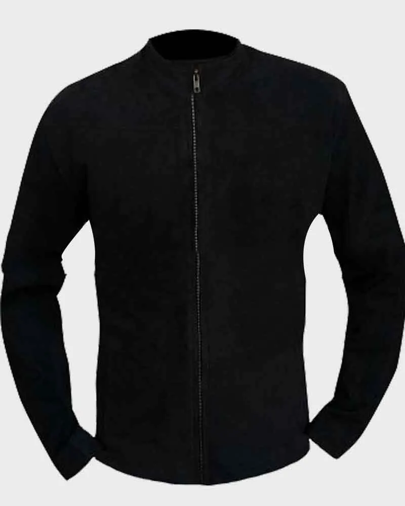 Mission Impossible 6 Ethan Hunt Tom Cruise Suede Leather Jacket