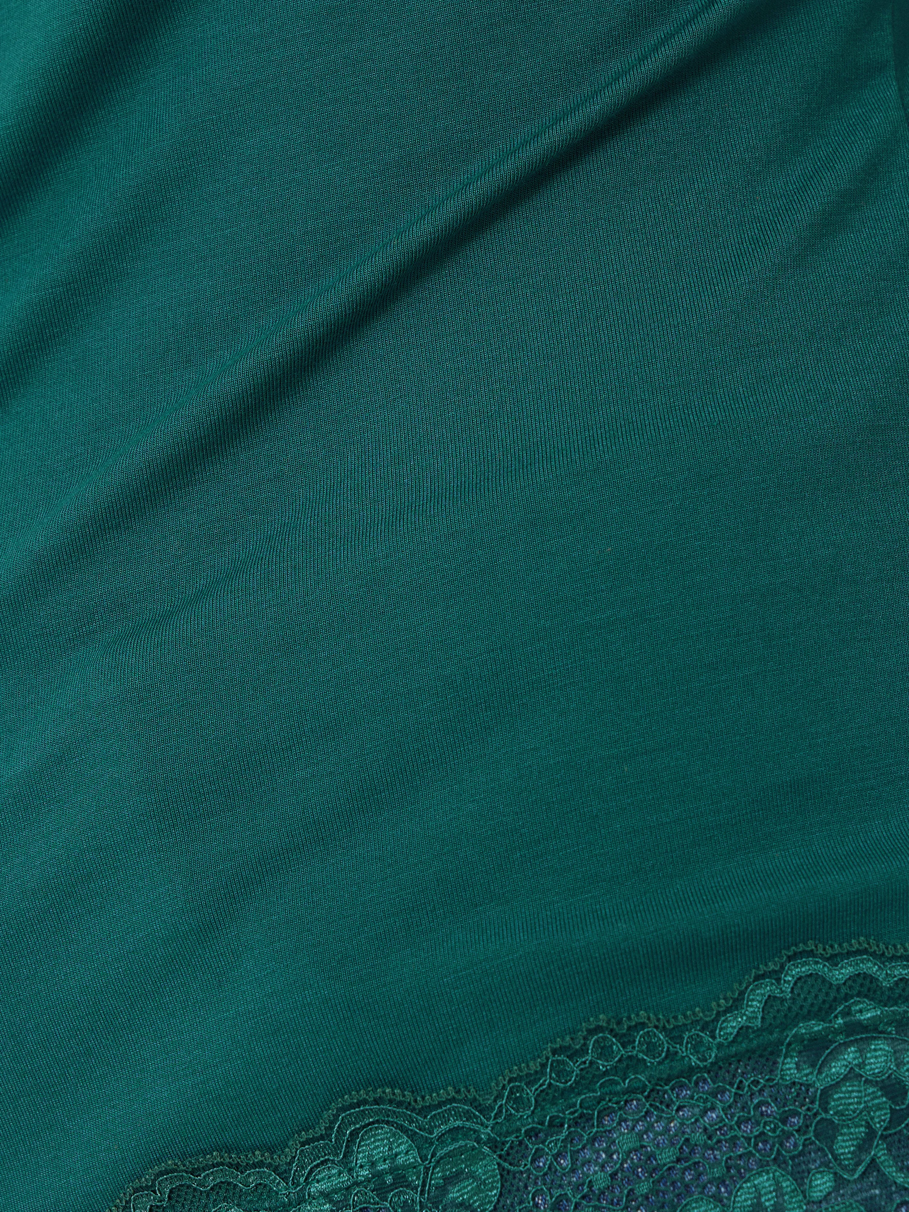 Modal Lace Vest | Sherwood Green