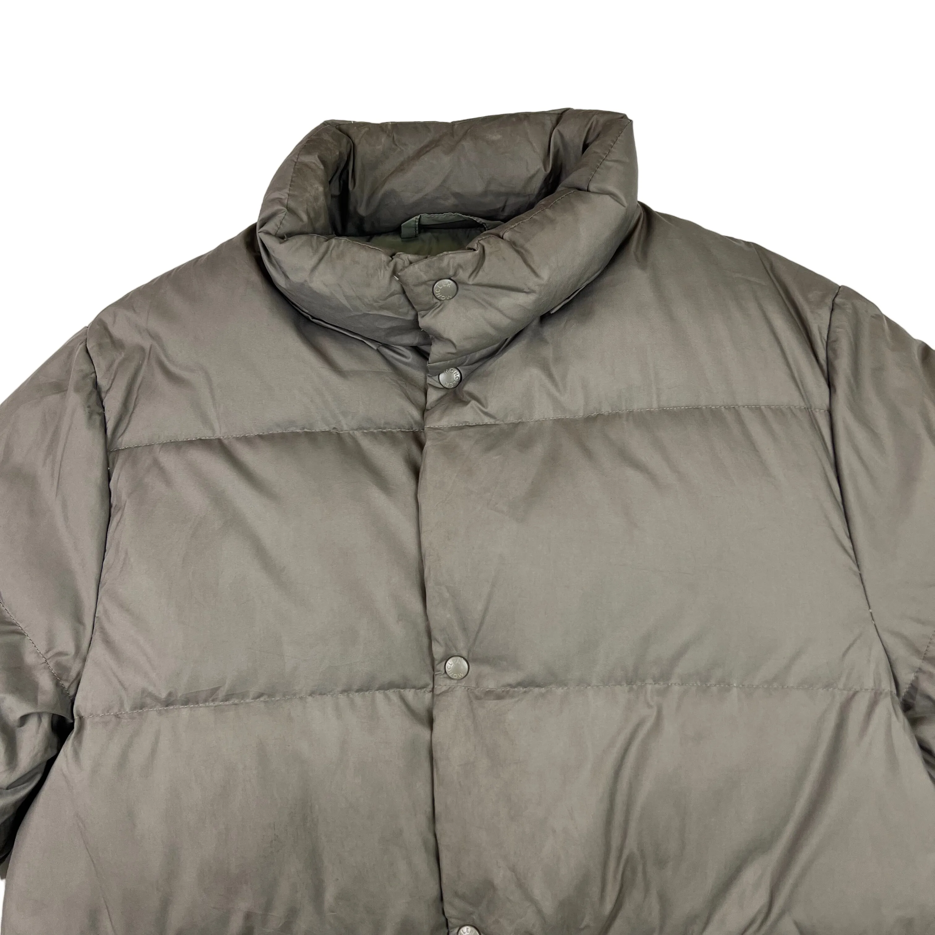 Moncler Grey Down Puffer Jacket