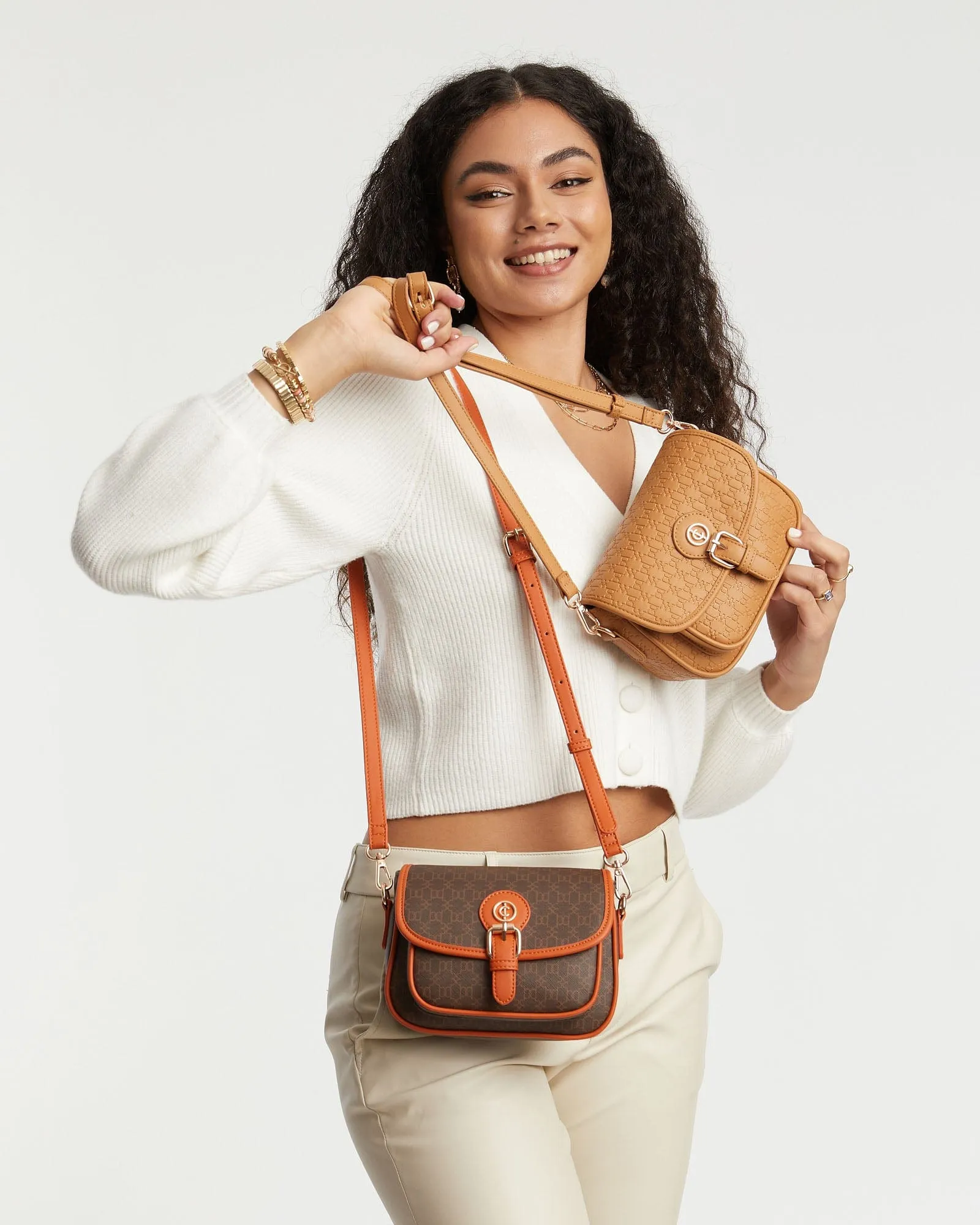 Monogram Mei Tassel Crossbody Bag
