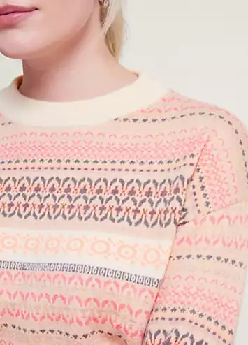 Monsoon Fawn Fairisle Jumper | Grattan