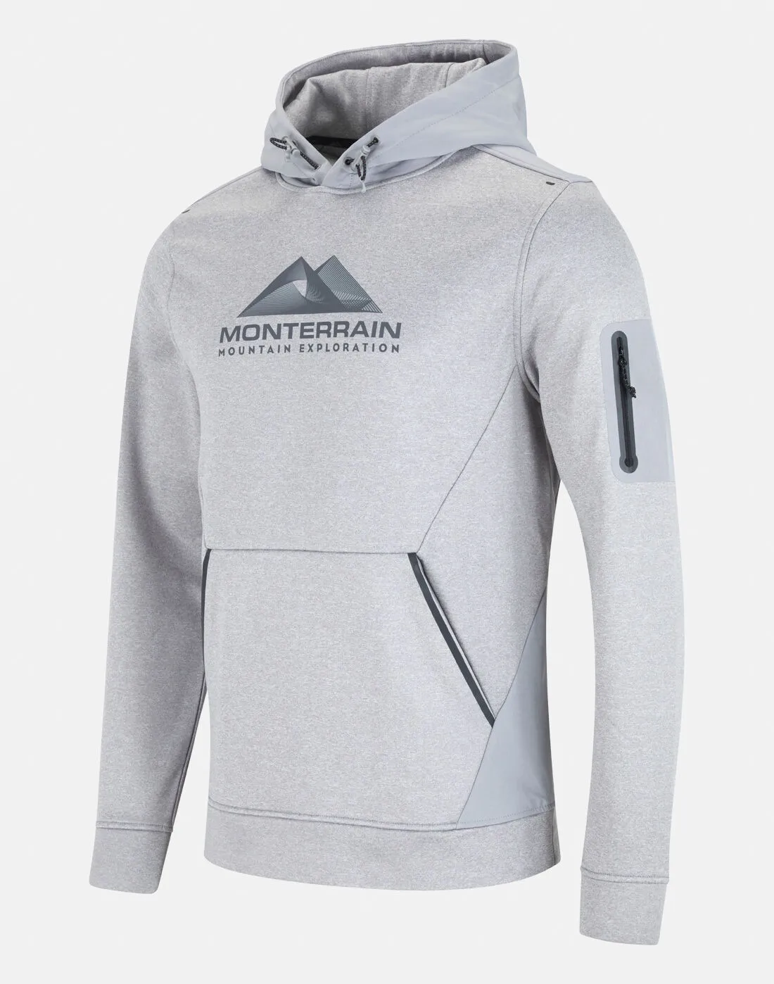 Monterrain Mens Speed 2.0 Poly Fleece Hoodie