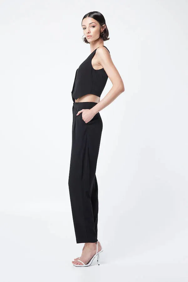 Mossman      MOSSMAN - The Como Vest (Black)