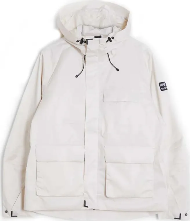 Mountain Works Unisex Utility Hybrid Rain Jacket Ivory | Buy Mountain Works Unisex Utility Hybrid Rain Jacket Ivory here | Outno