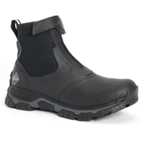 Muck Boots Apex Mid Zip Wellingtons Black/Dark Shadow