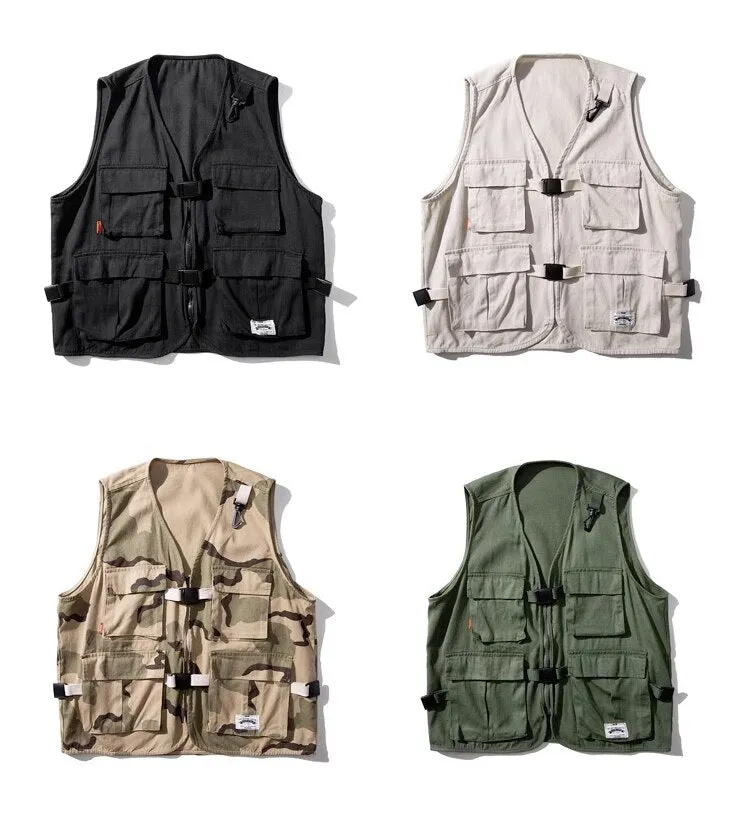 Multi-Pockets Fishing Vest Camping
