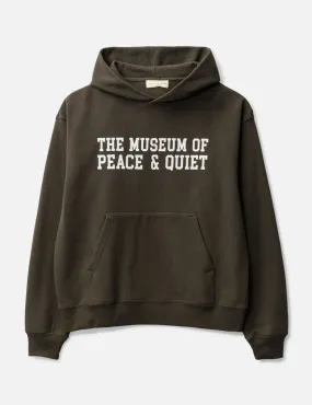 Museum of Peace and Quiet Men's Brown Campus Hoodie