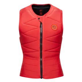 Mystic Ruby Impact Fzip Wmn's Vest-Sunset Red