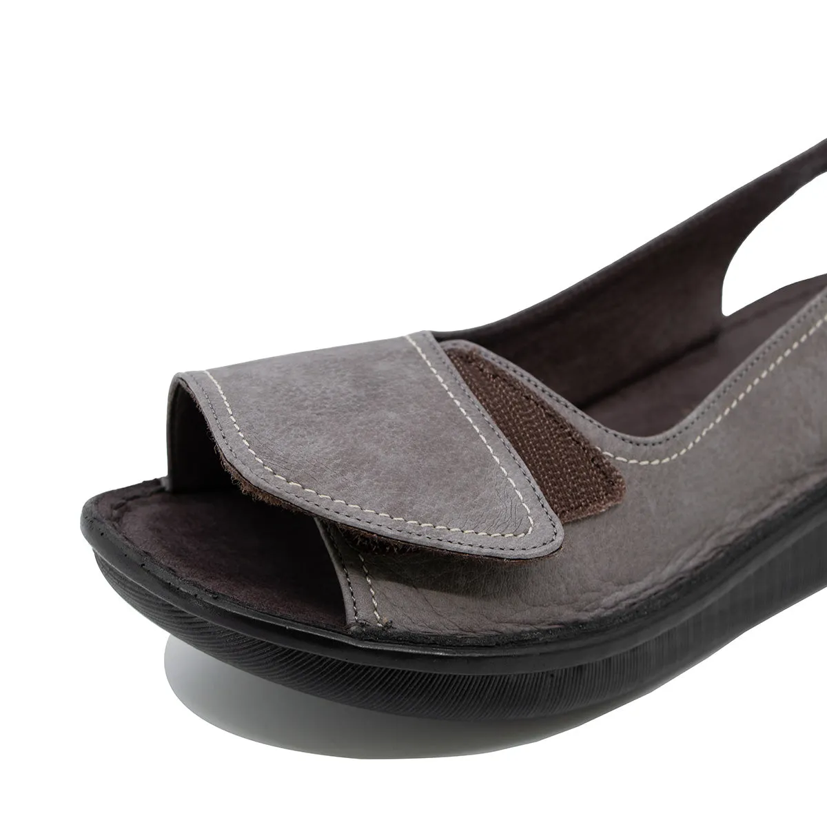 Nagi Grey Real Support Sandals