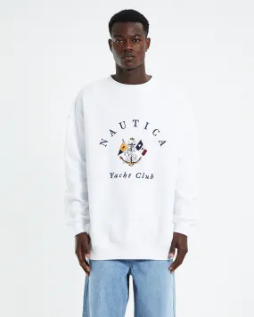 Nautica Lugger Sweatshirt Jumper White