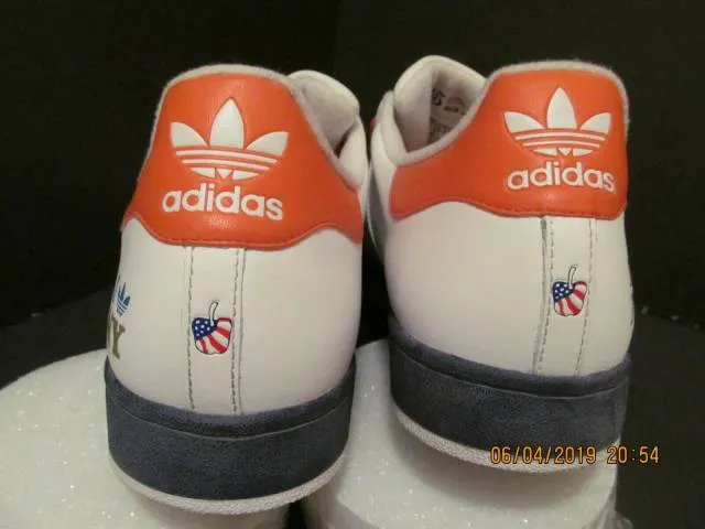 NDS! ADIDAS SUPERSTAR "35TH ANNIVERSARY- I LOVE NY"  WHT...