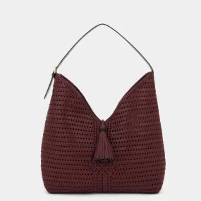 Neeson Tassel Hobo Bag-              