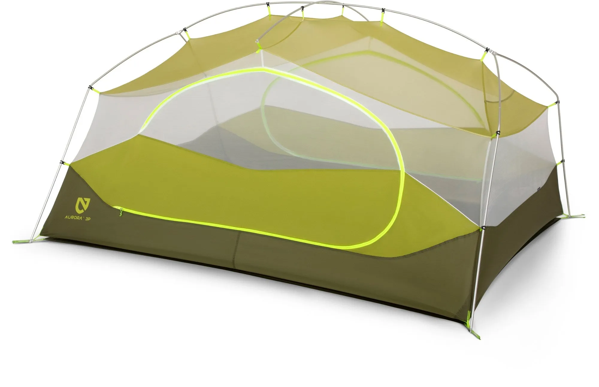 NEMO Equiment Aurora 3P Backpacking Tent & Footprint