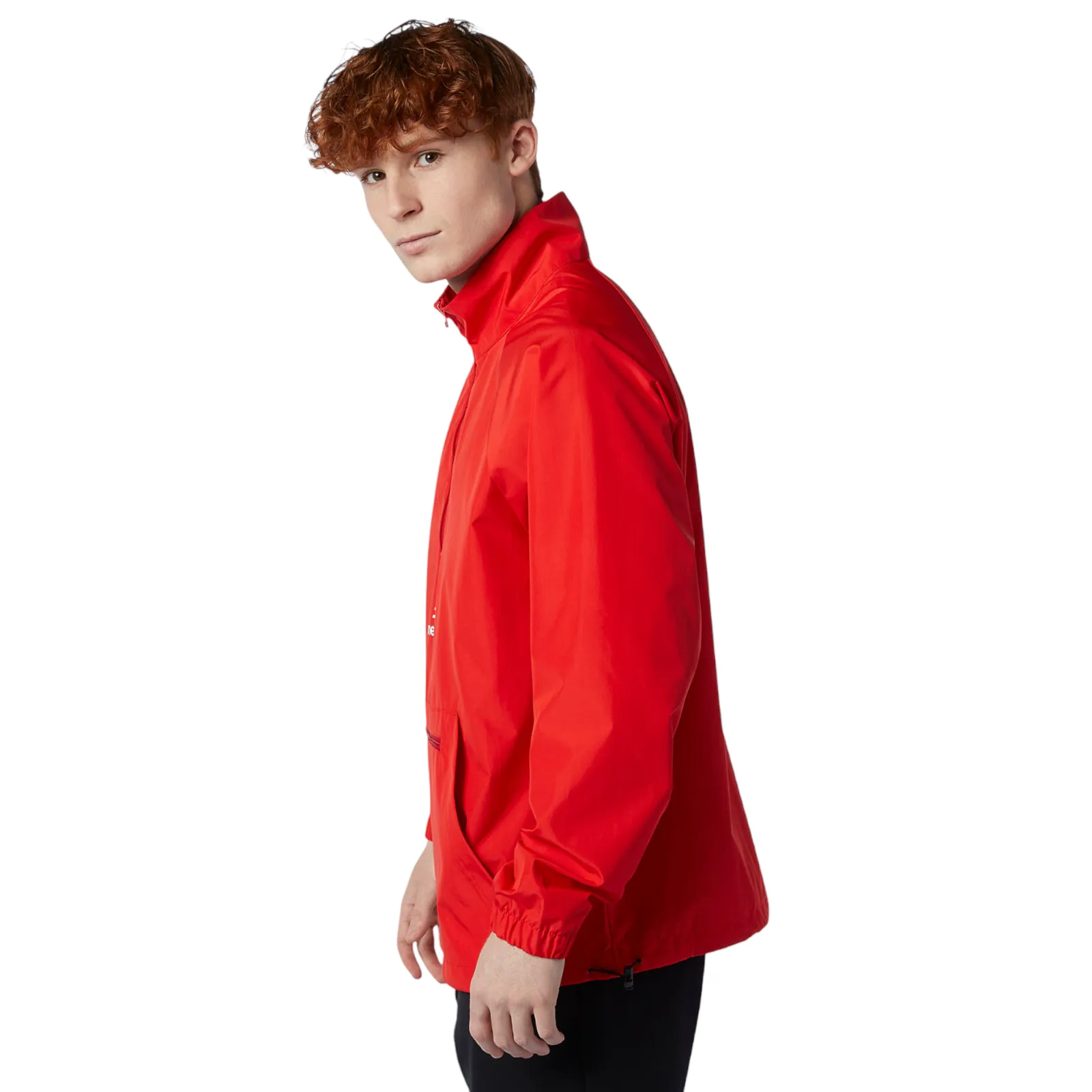 New Balance Essential Anorak Jacket Winbreaker - Red