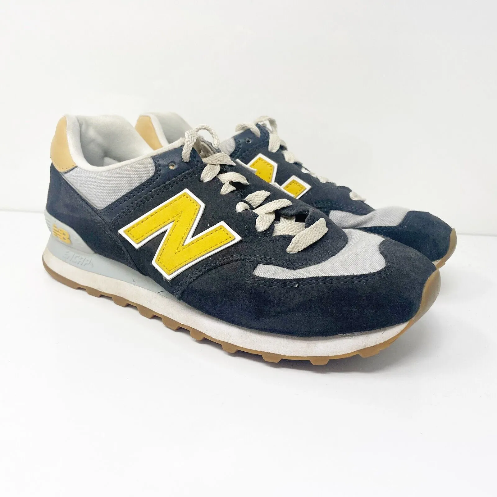New Balance Mens 574 V2 ML574NA2 Blue Casual Shoes Sneakers Size 8 D