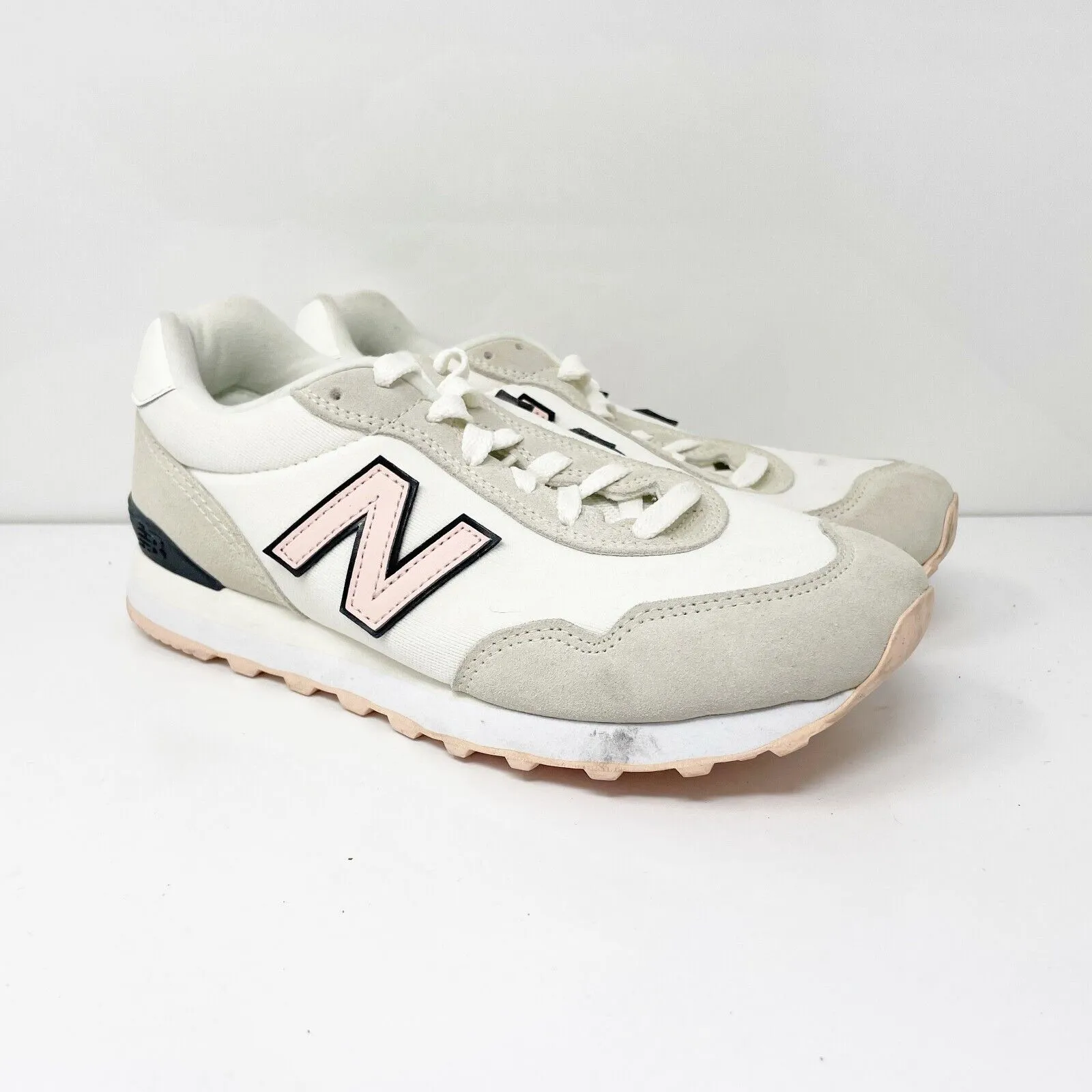 New Balance Womens 515 V3 WL515CT3 White Casual Shoes Sneakers Size 8 D