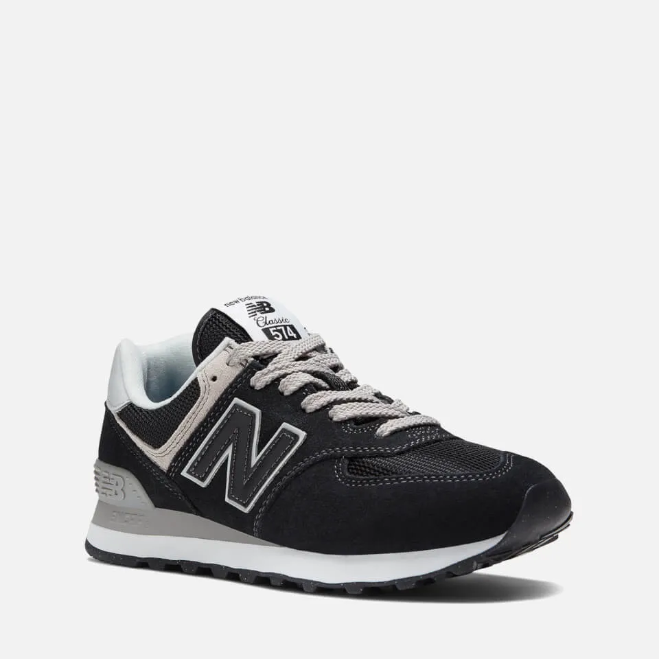 New Balance Women's 574 Evergreen Pack Trainers - Black - UK 3 | Coggles