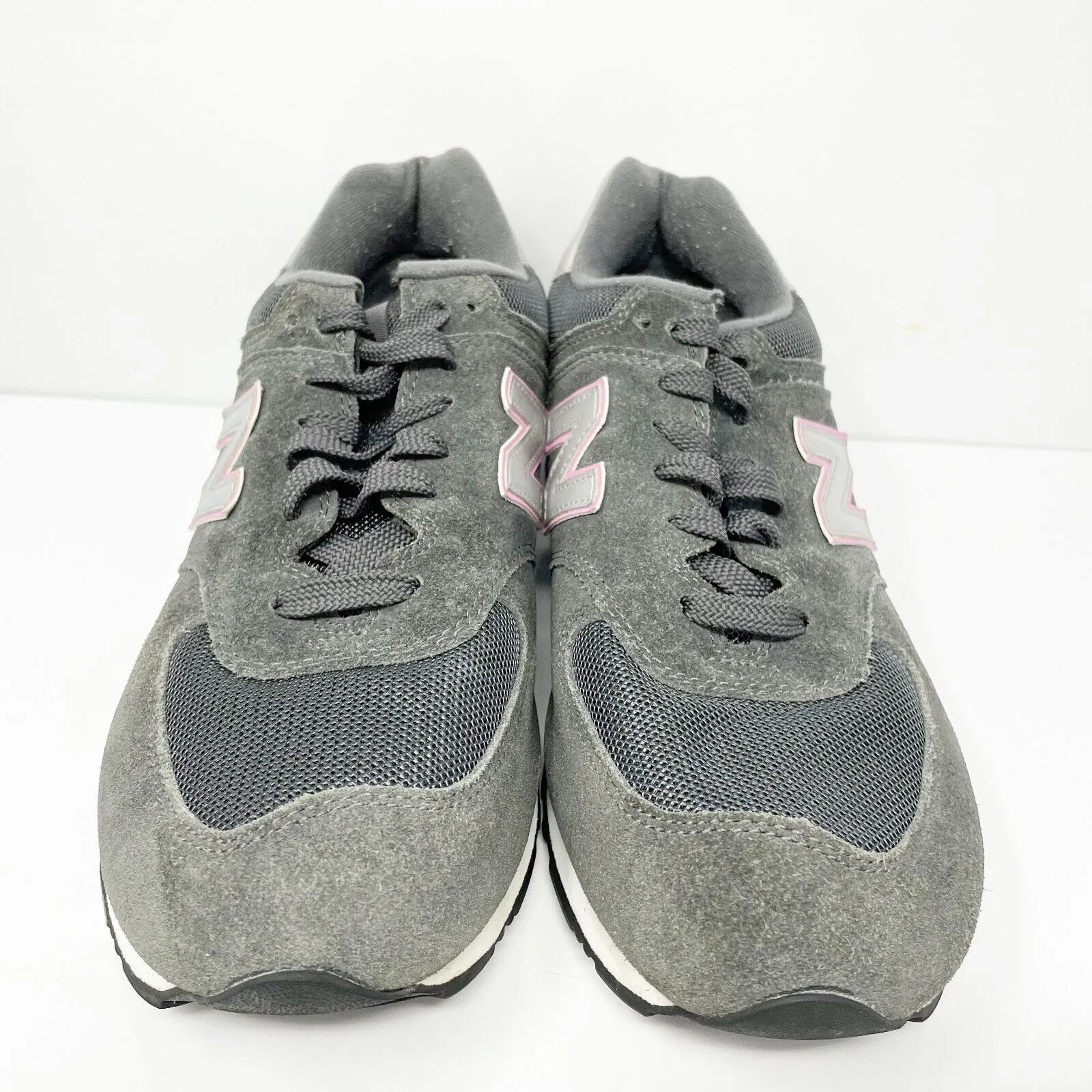 New Balance Womens 574 W574MPS Gray Running Shoes Sneakers Size 9.5 B