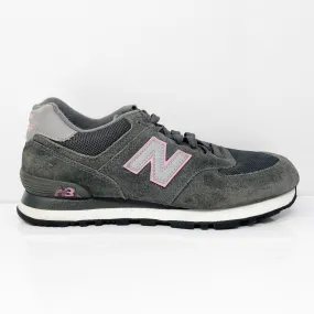 New Balance Womens 574 W574MPS Gray Running Shoes Sneakers Size 9.5 B