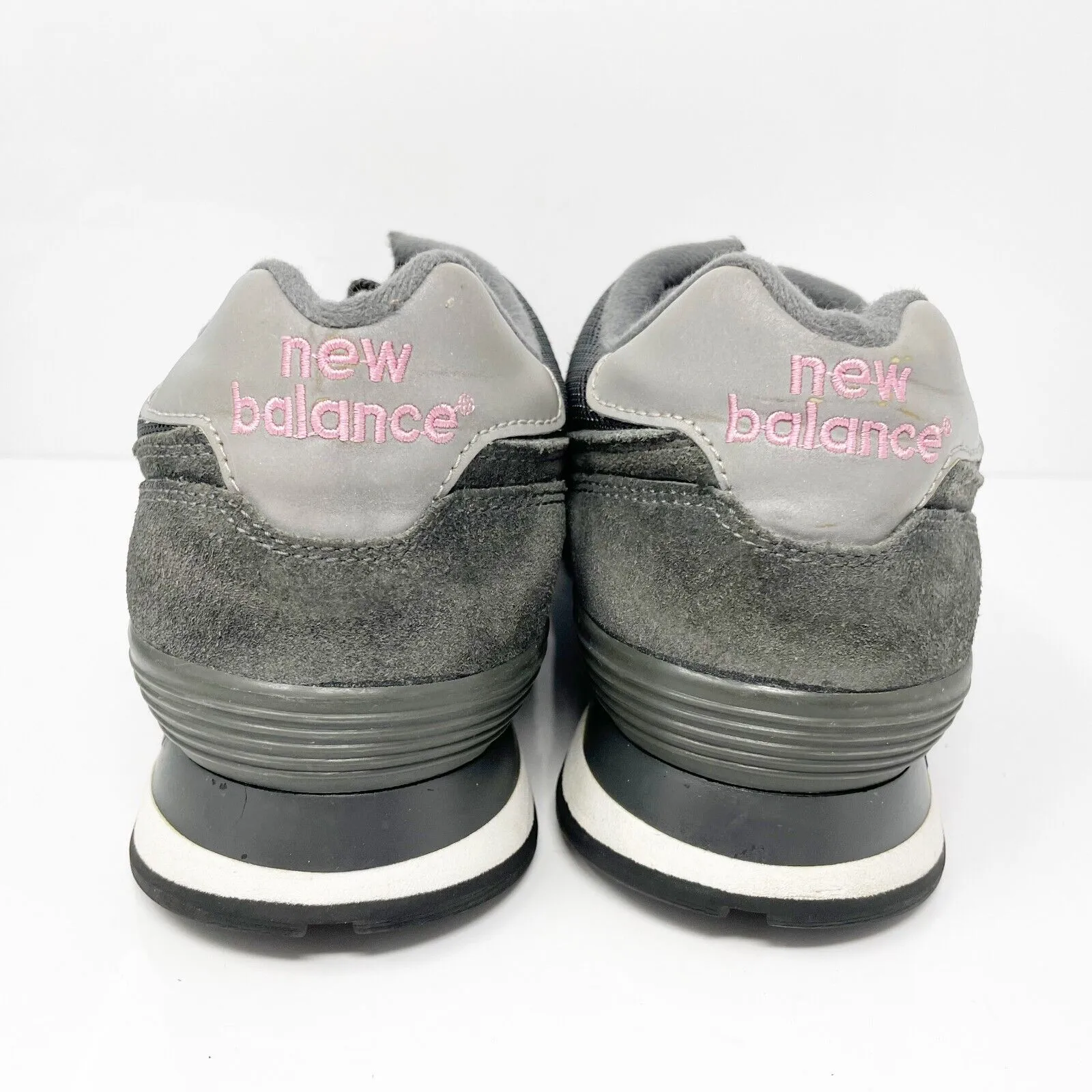 New Balance Womens 574 W574MPS Gray Running Shoes Sneakers Size 9.5 B