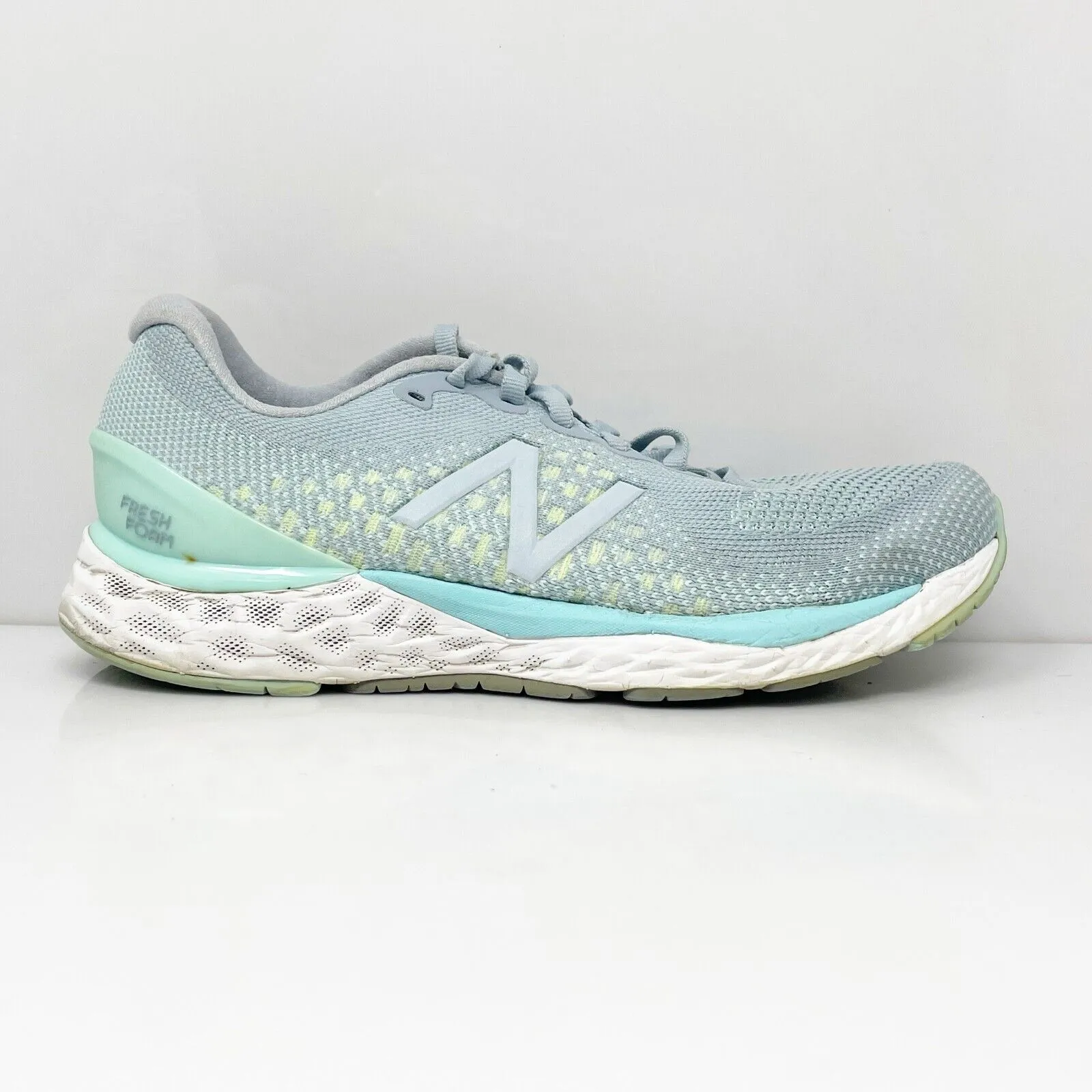 New Balance Womens Fresh Foam 880 V10 W880G10 Gray Running Shoes Sneakers Sz 6.5