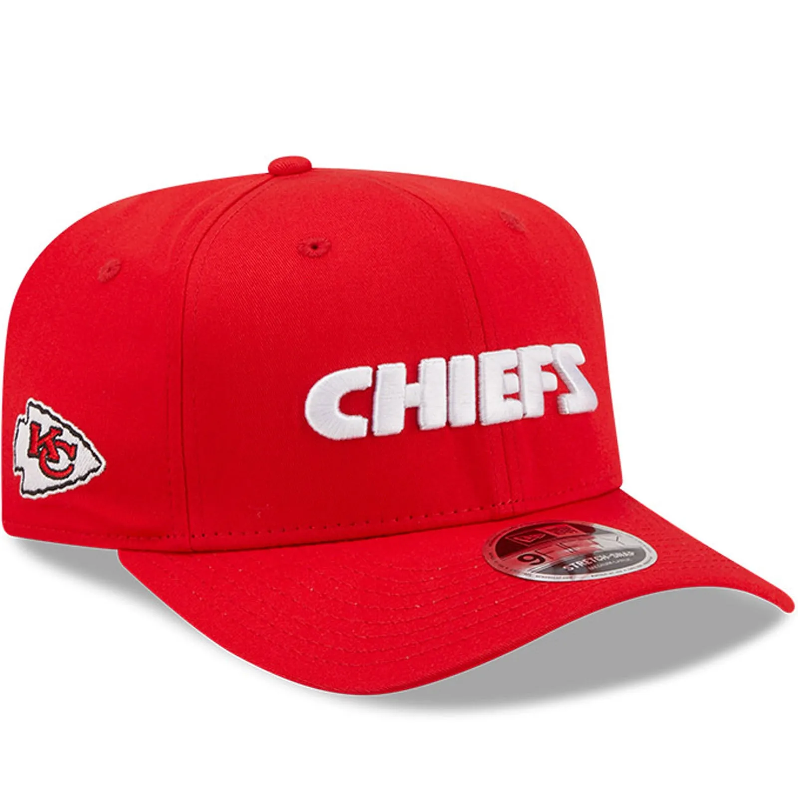 New Era Kansas City Chiefs NFL 9FIFTY Team Workmark Baseball Cap - Red