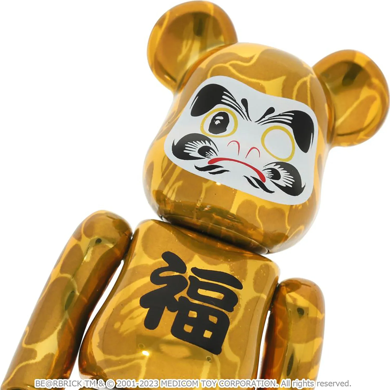 NEW YEAR BE@RBRICK MANEKINEKO SHISHIMAI DARUMA 100% & 400%