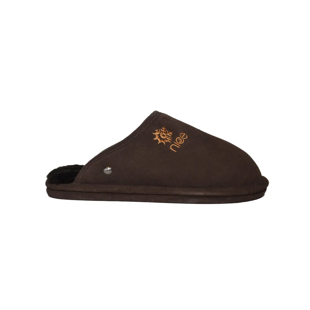 Nice SLO Town Scuff Chocolate Men’s Slipper