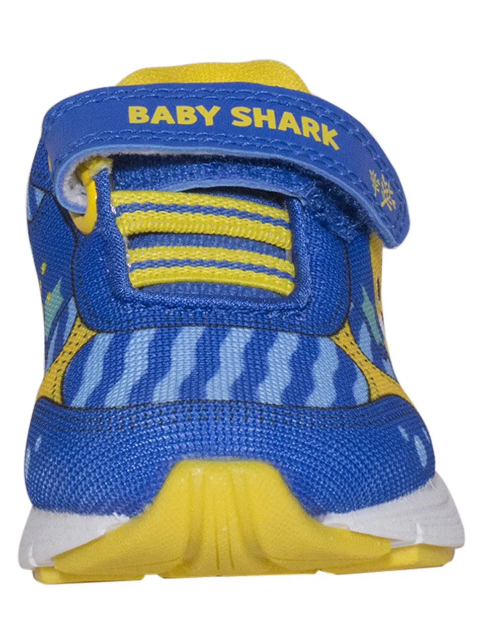 Nickelodeon Pinkfong Baby Shark Toddler Boy's Sneakers Blue/Yellow Sz: 9T