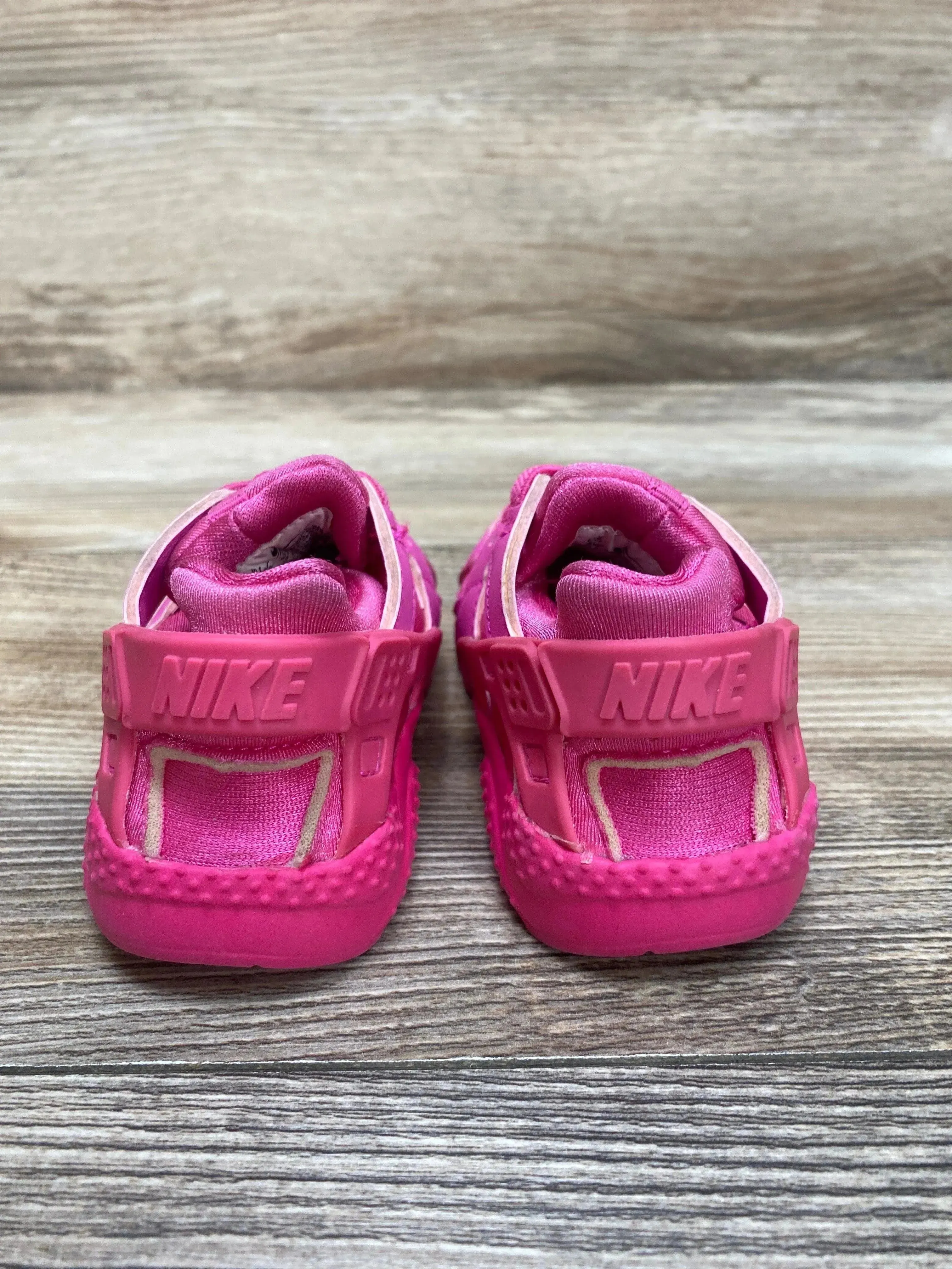 Nike 'Laser Fuchsia' Huarache Run TD Sneakers sz 5c-