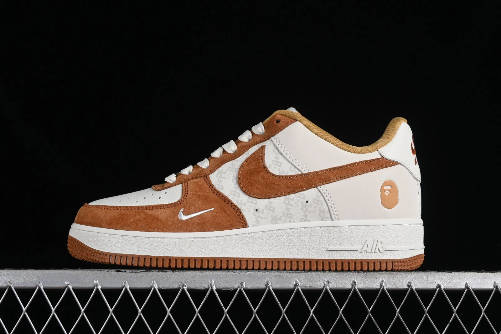 Nike Air Force 1 07 Low BAPE Off White Brown BA8806-847