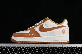 Nike Air Force 1 07 Low BAPE Off White Brown BA8806-847