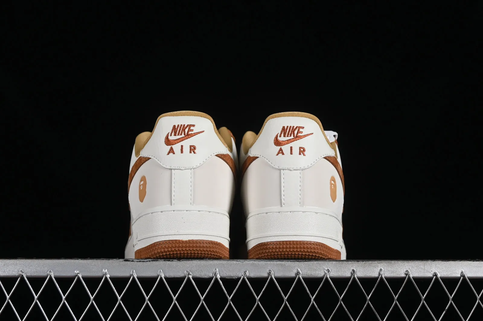 Nike Air Force 1 07 Low BAPE Off White Brown BA8806-847