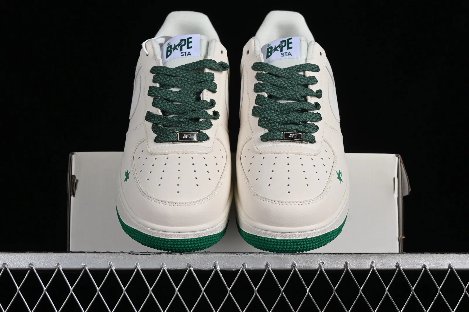 Nike Air Force 1 07 Low BAPE Off White Green Brown FG6688-102