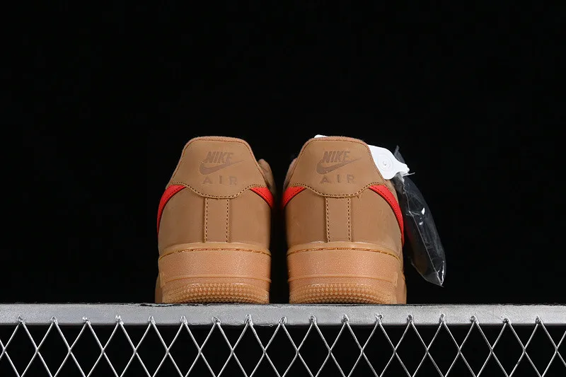 Nike Air Force 1 07 Low Brown Red Black FZ7372-300