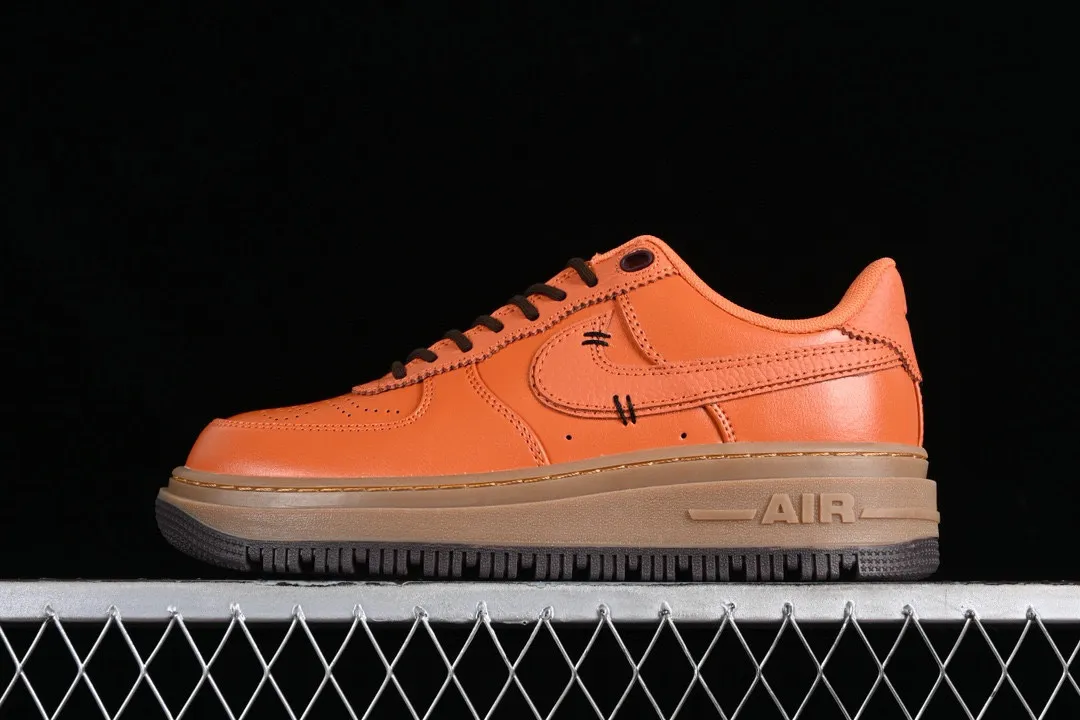 Nike Air Force 1 07 Low LUXE Brown Orange DM2451-800