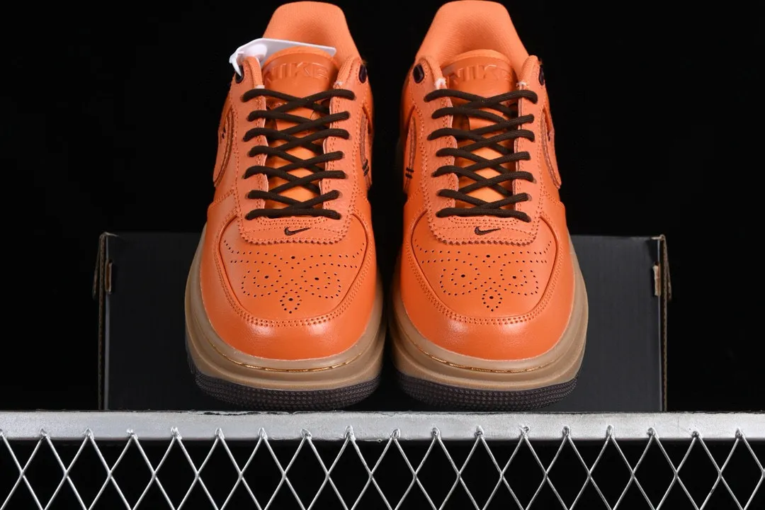 Nike Air Force 1 07 Low LUXE Brown Orange DM2451-800