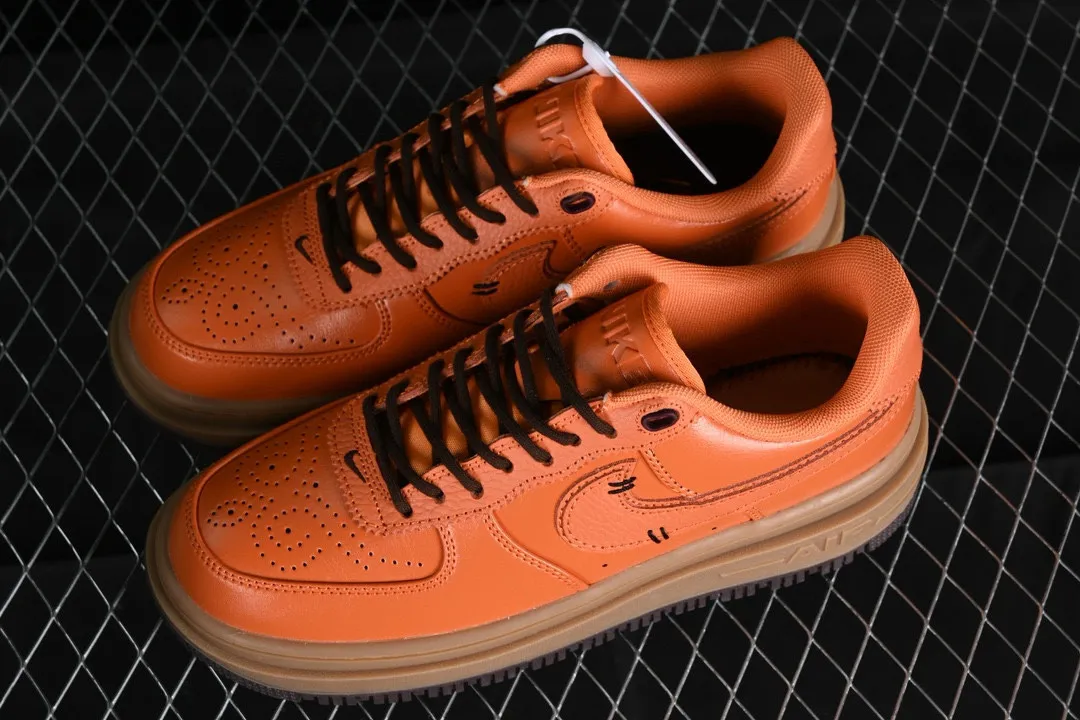 Nike Air Force 1 07 Low LUXE Brown Orange DM2451-800