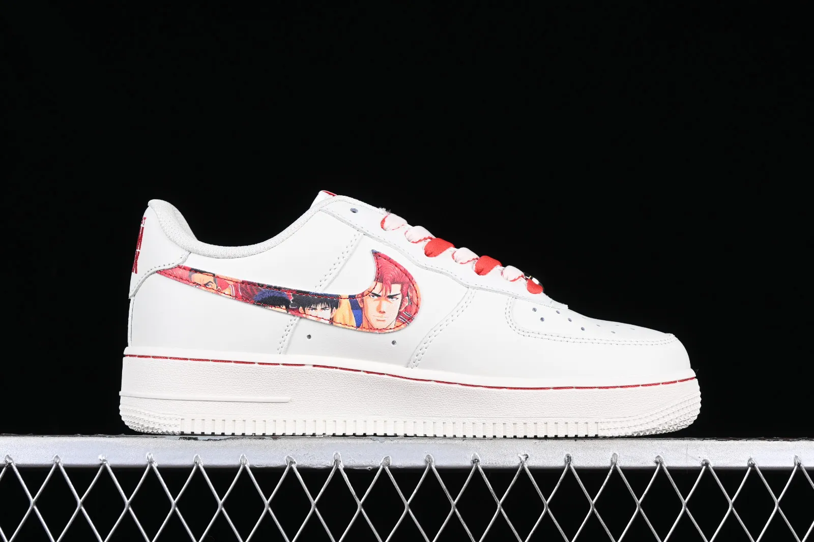 Nike Air Force 1 07 Low Sakuragi Hanamichi Beige Red SD2023-420